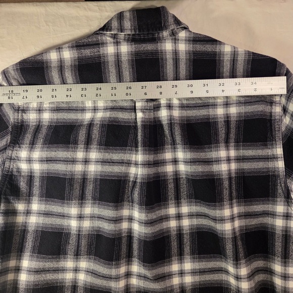 Jachs Men's Flannel Heavyweight Plaid Long Sleeve Button Up Shirt, Size L - Picture 12 of 13
